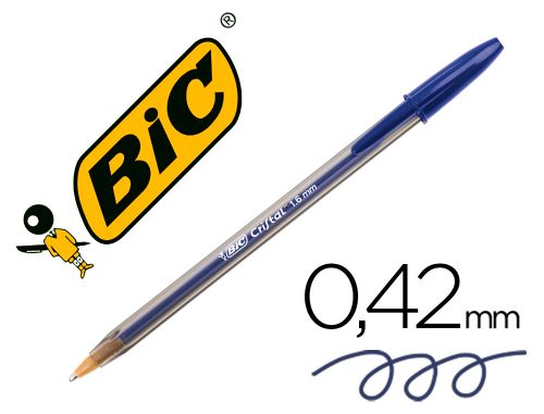 Esferografica bic cristal x-large tinta azul 1,6 mm , Bic , 43668 , 3086123175570